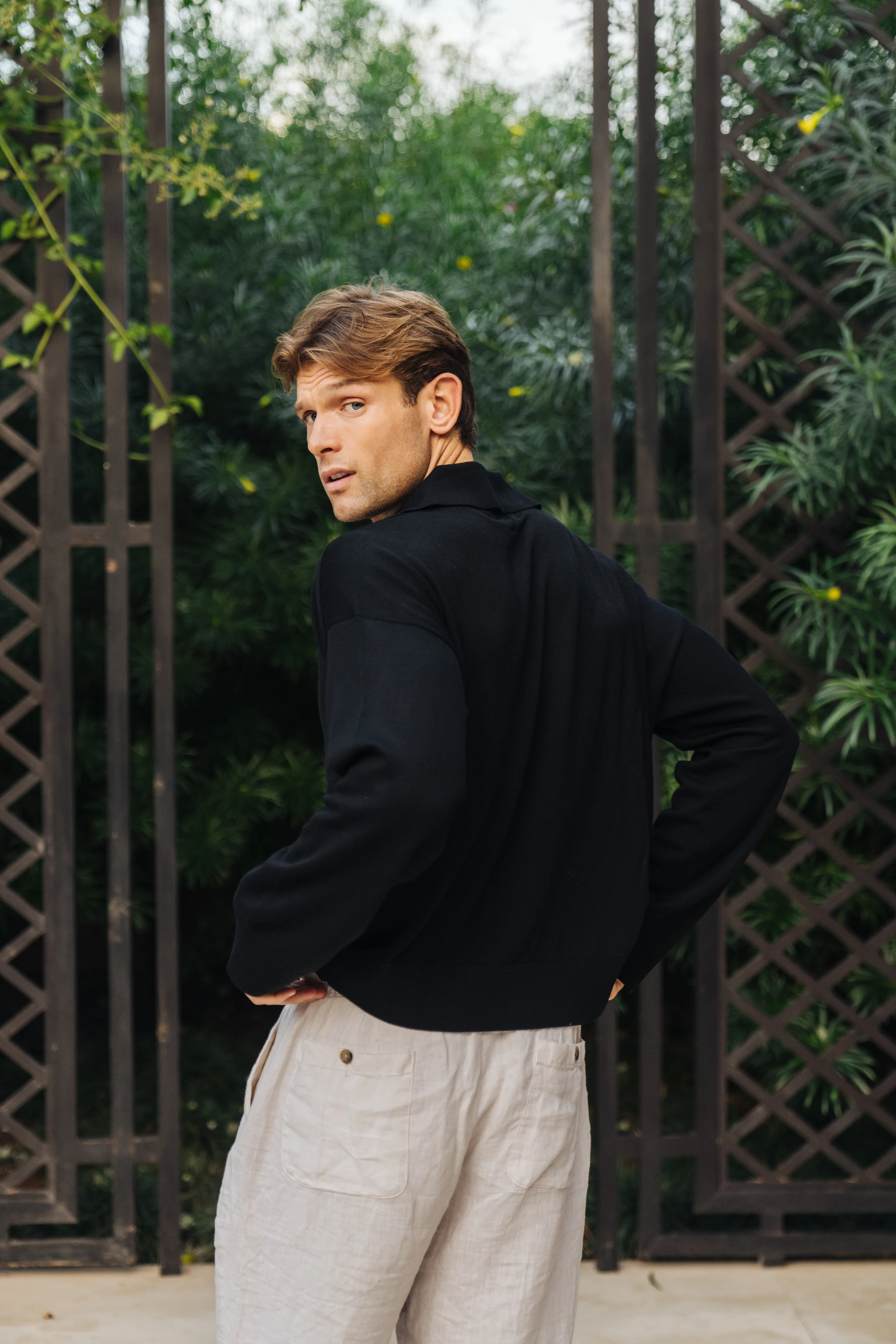 Luxe Merino Wool Long Sleeve (Black) - Image 8