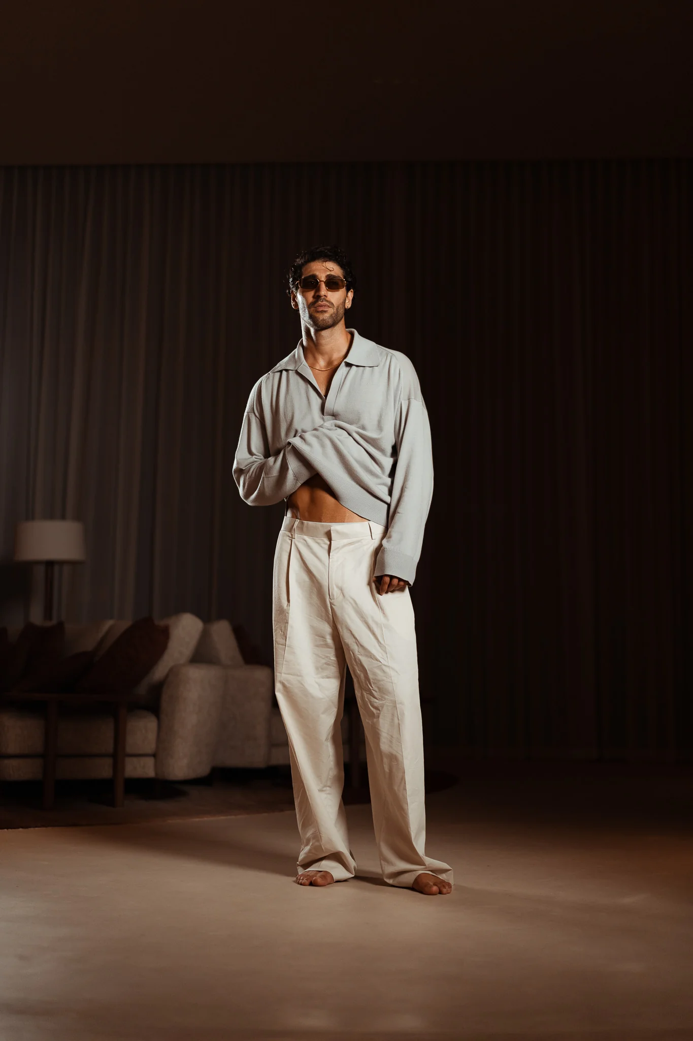 Luxe Merino Wool Long Sleeve (Grey) - Image 5
