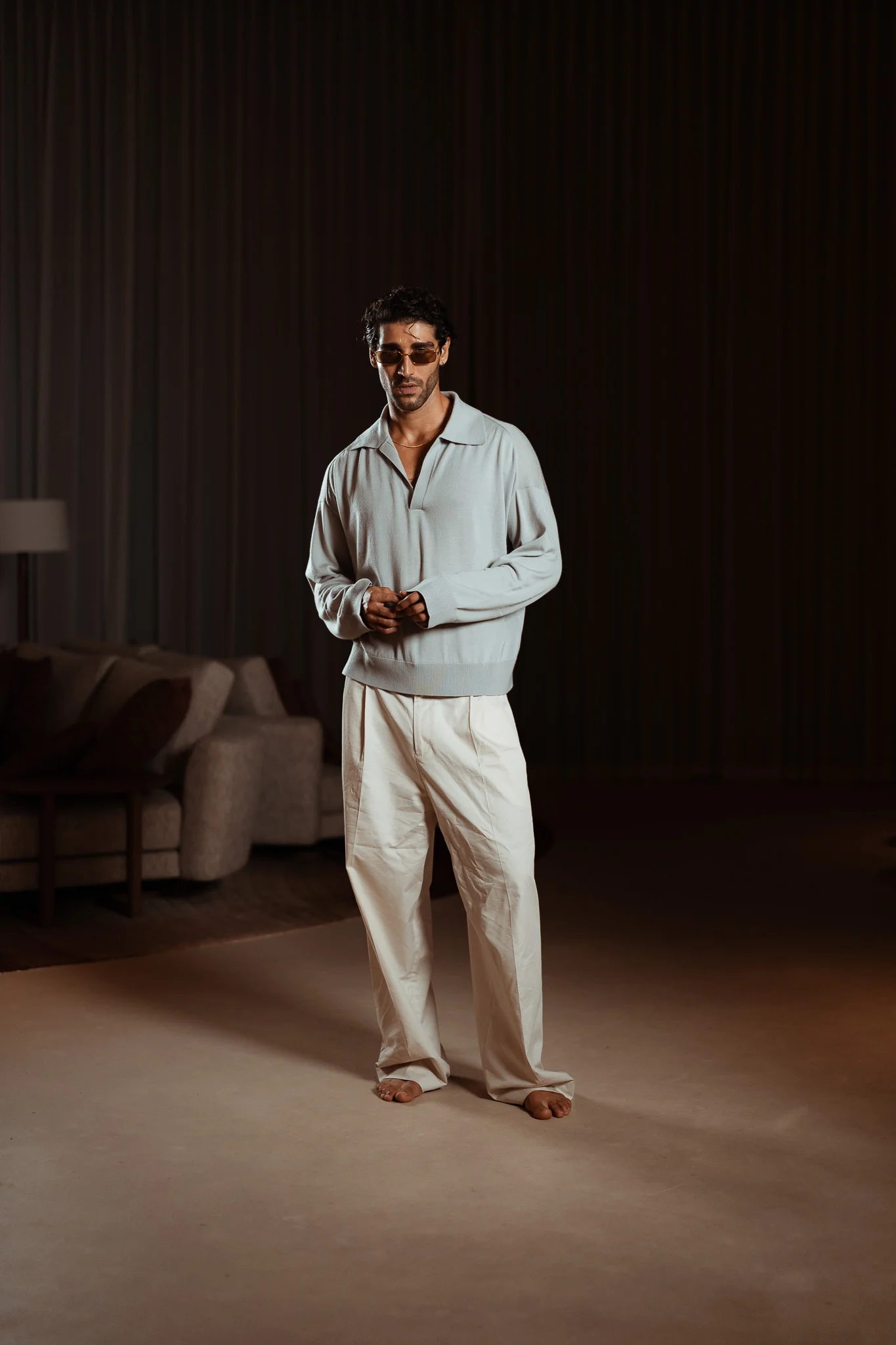 Luxe Merino Wool Long Sleeve (Grey) - Image 6