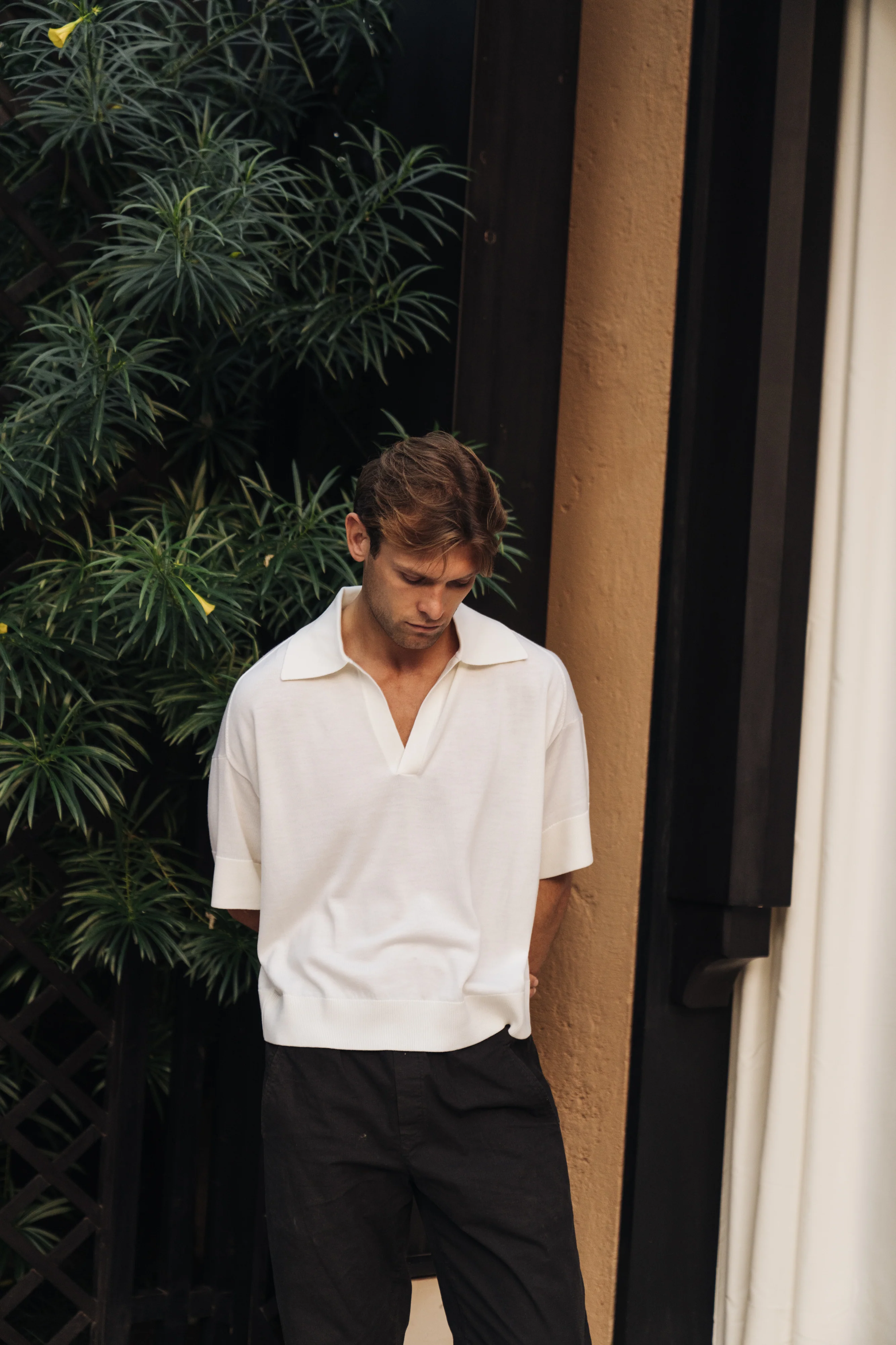 Luxe Merino Wool Short Sleeve (Cream) - Image 10
