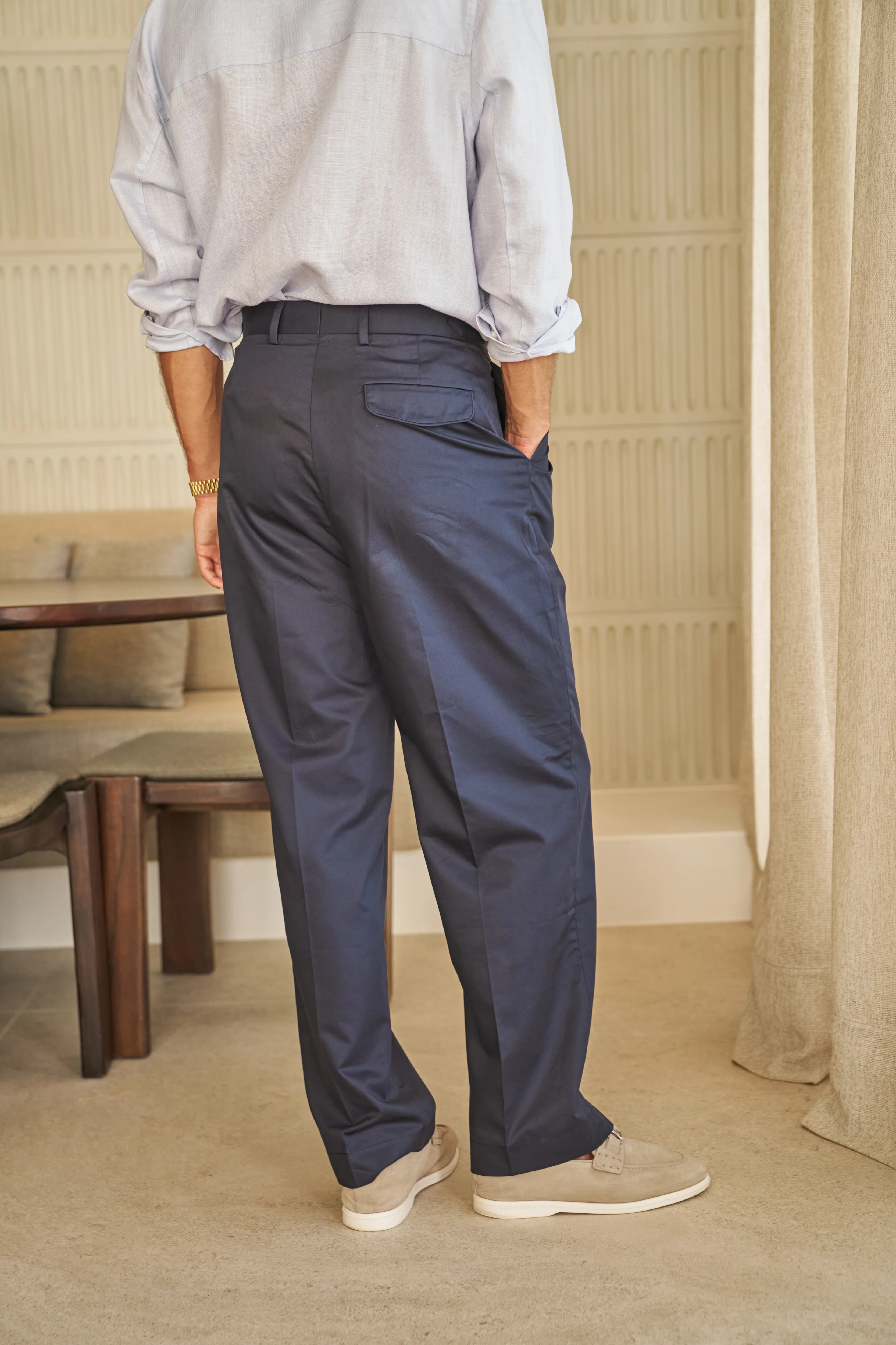 Mallorca Loose Pant (Navy) - Image 9