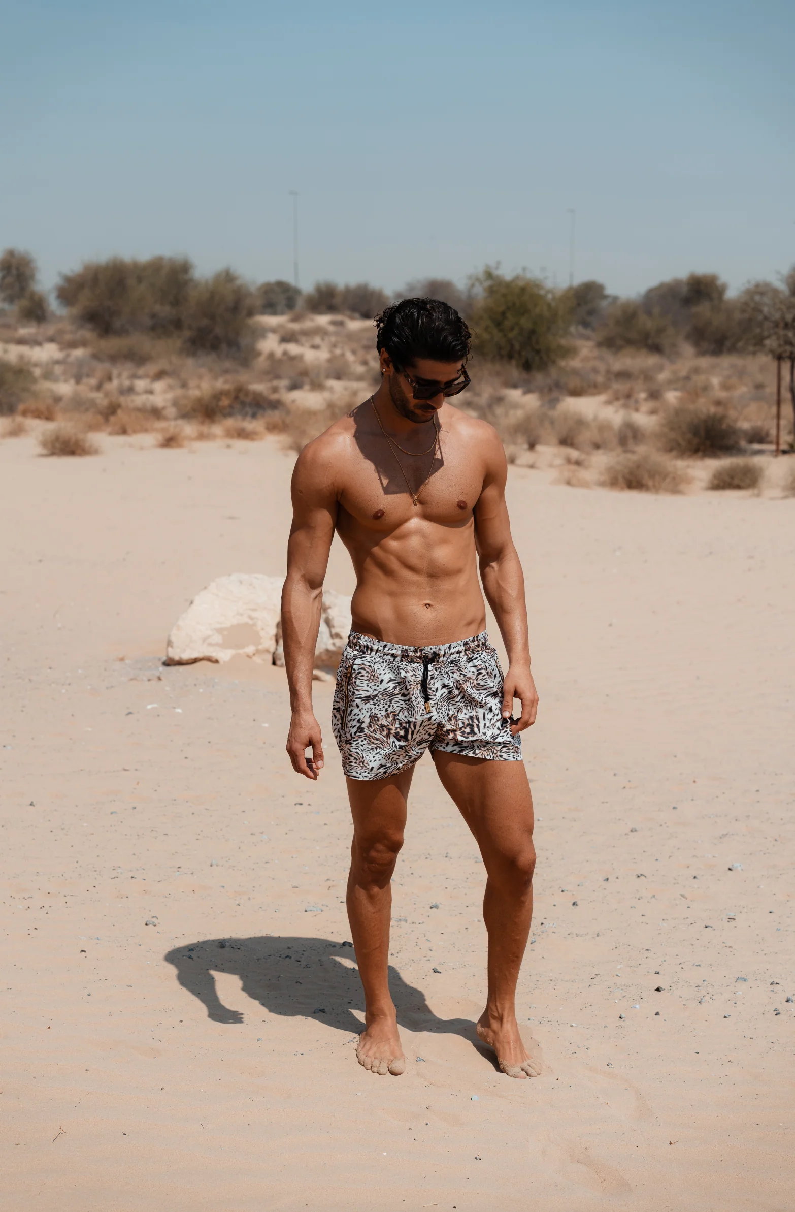Signature Leopard Swim Shorts - Image 12